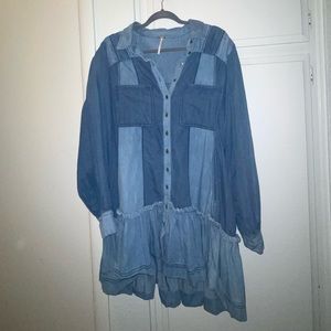 Free People Denim Dress